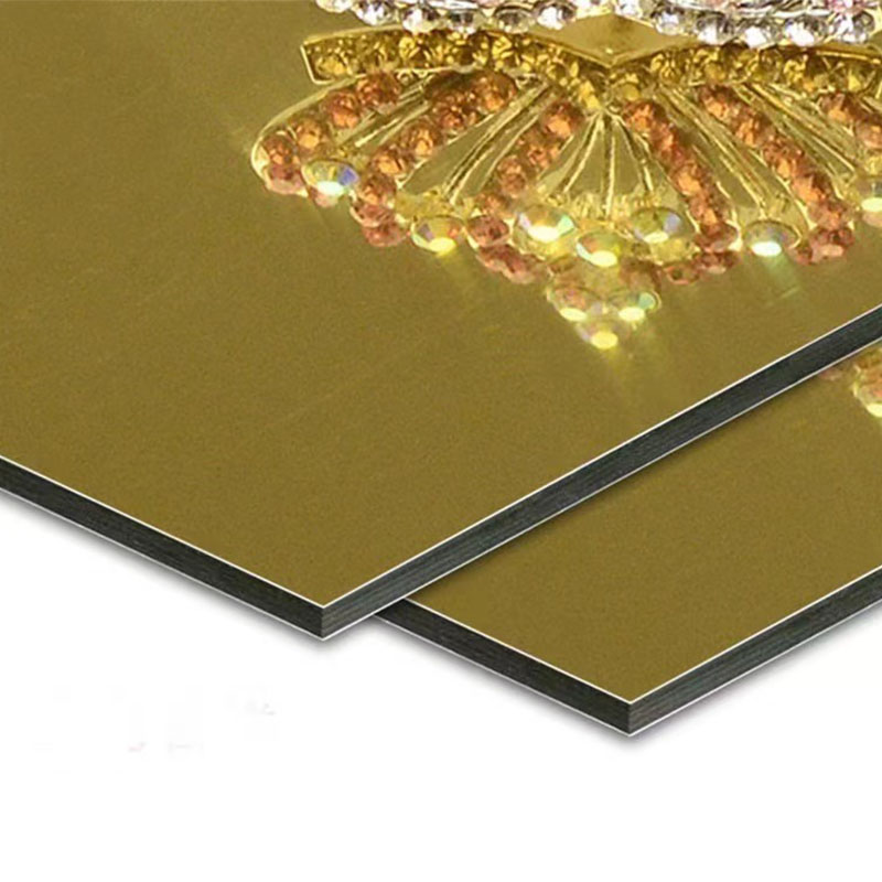 EPM OEM 2mm to 6mm PVDF,PE coating mirror aluminum composite panel